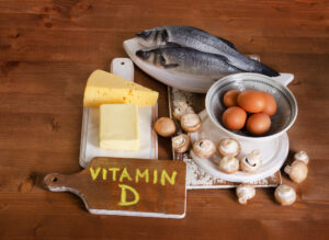 Vitamin D reiche Lebensmittel