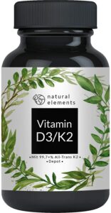 Die besten Vitamin D3 K2 Tabletten